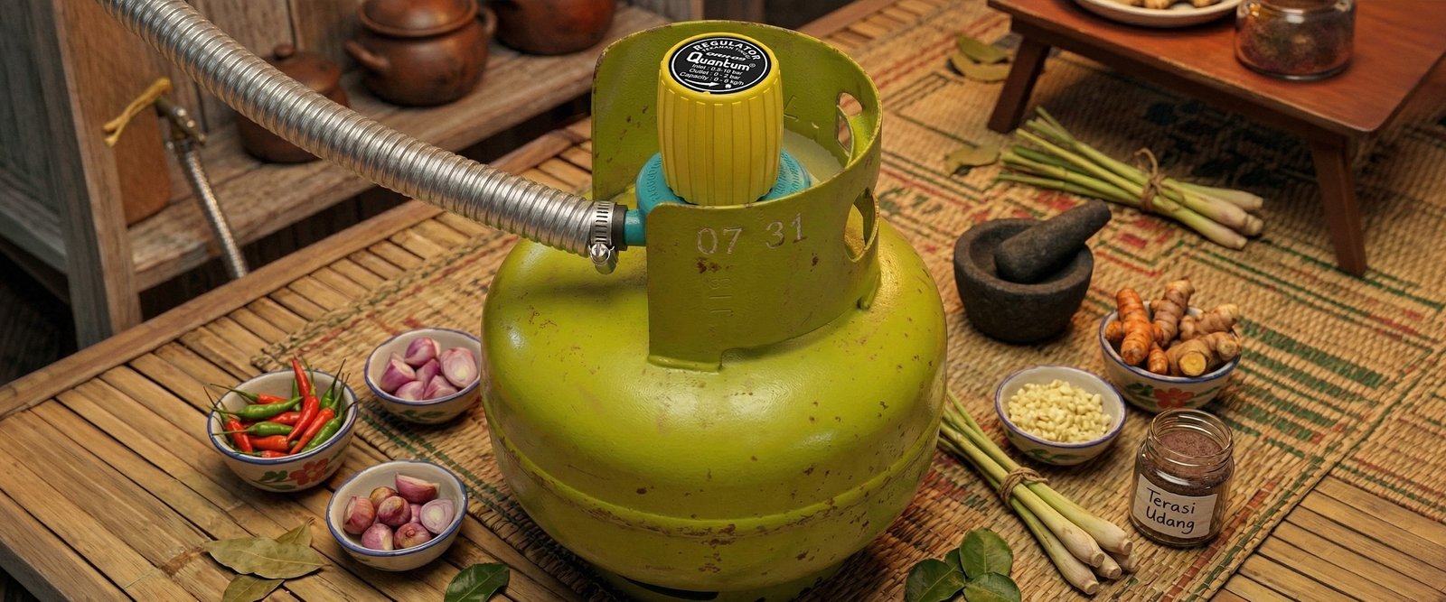 Perkiraan Harga Regulator dan Selang Gas yang Aman Buat Buka Usaha Street Food