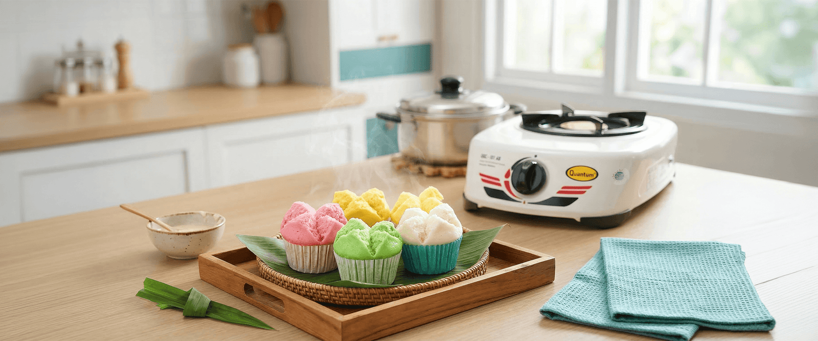 Resep Praktis Bikin Bolu Kukus Pakai Kompor Gas 1 Tungku