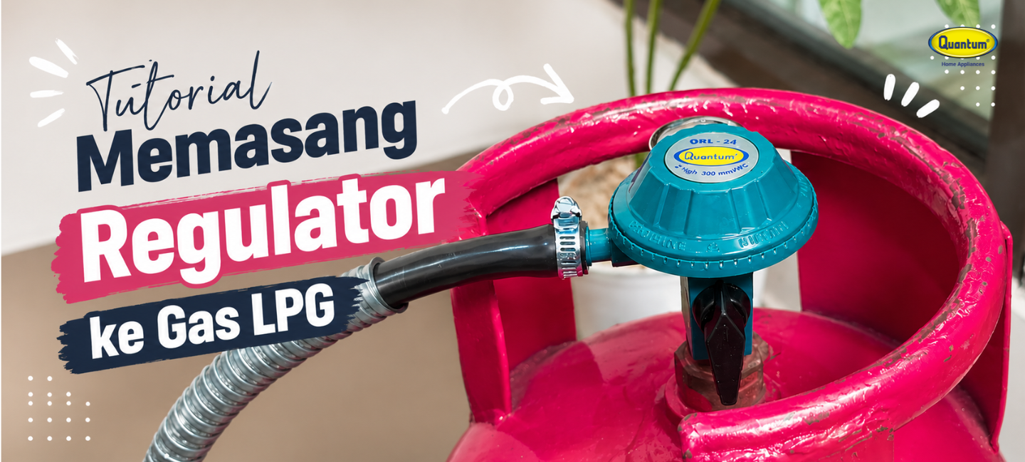 Tutorial Video Tutorial Pasang Selang Regulator ke Gas LPG