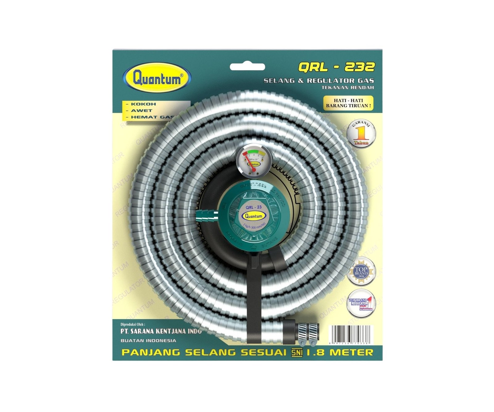 Regulator & Selang Gas QRL - 232