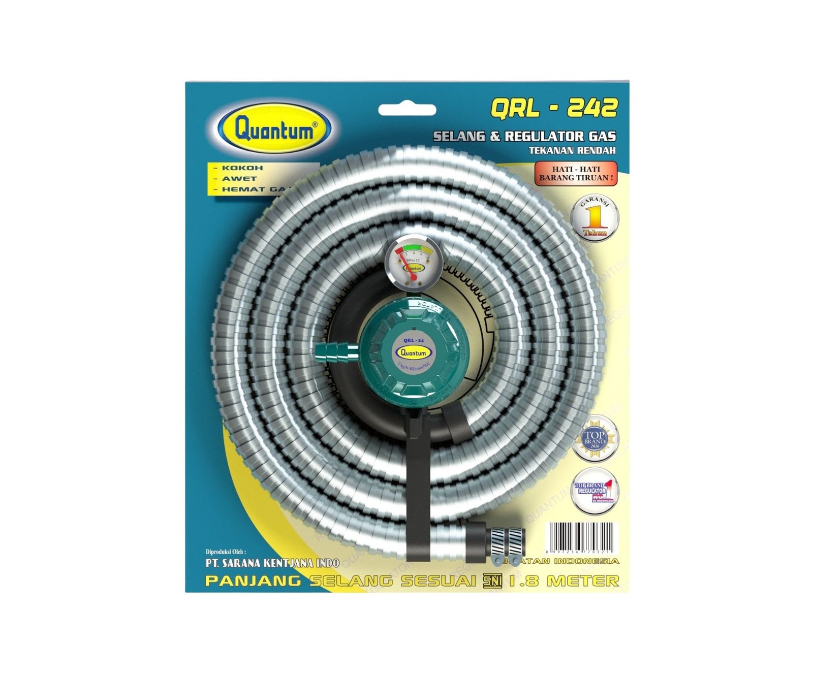 Regulator & Selang Gas QRL - 242