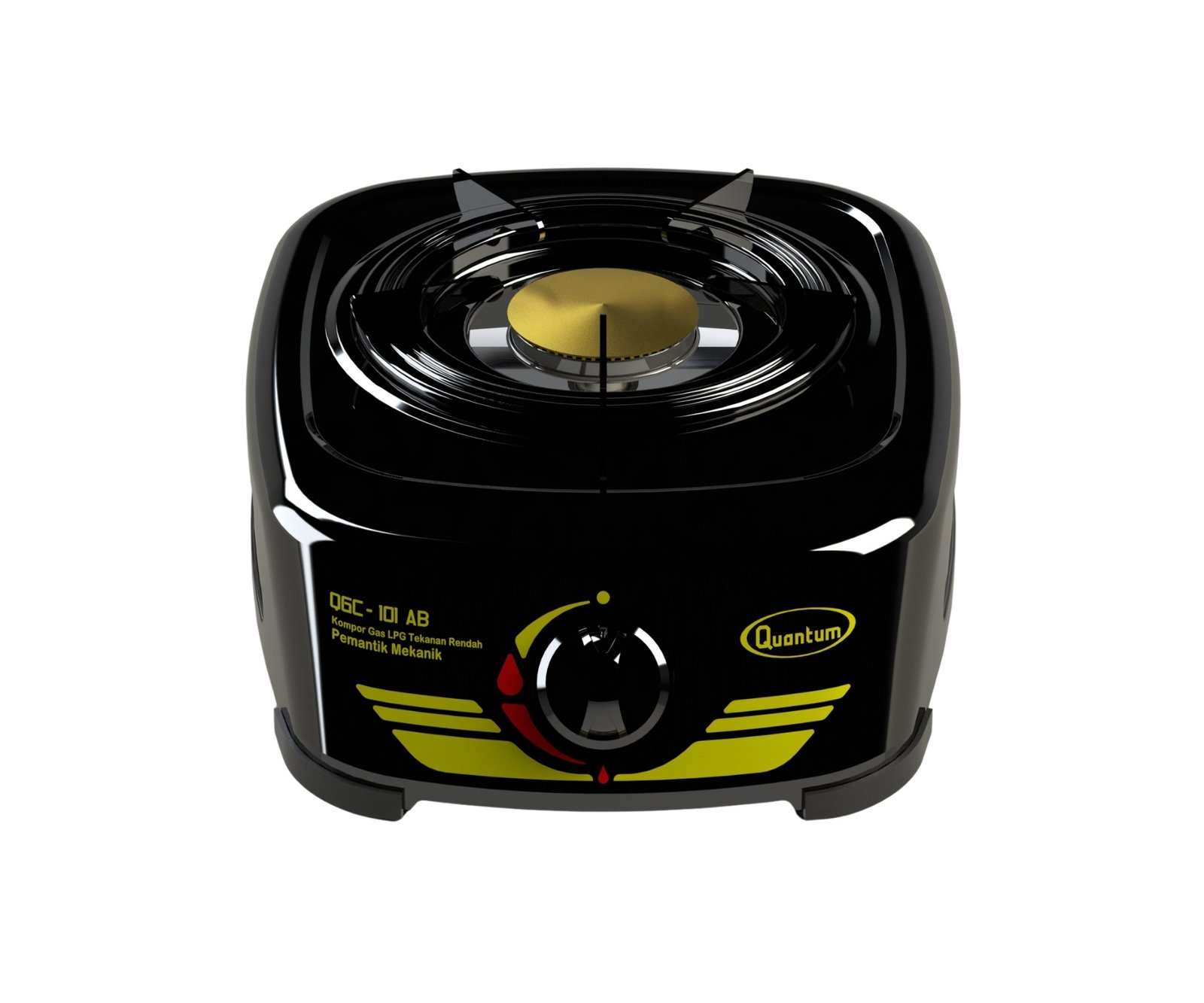 Kompor Gas QGC - 101 AB Black