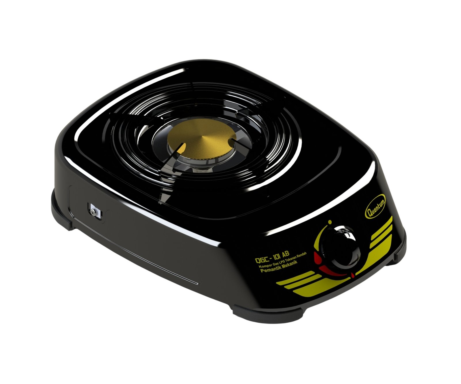 Kompor Gas QGC - 101 AB Black