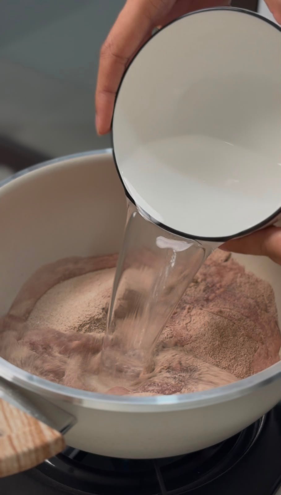 Langkah 1 membuat Resep Puding Merdeka Ala Quantum